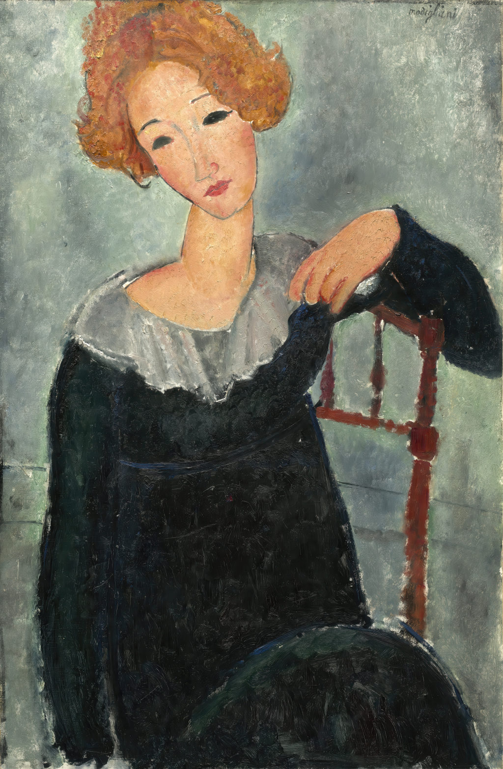 Woman with Red Hair Amedeo Modigliani